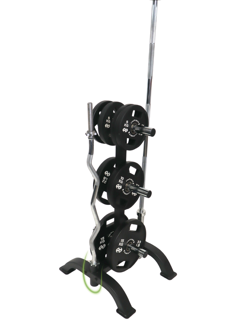 Infinité Rack para Discos/Rack de Discos y Barras Olímpicas IF-PRK502