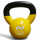 Infinité Pesa Rusa Kettlebell Cubierta de Vinil 6 Kg IF-K6