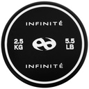 Infinité Par de Mancuernas Redonda Uretano 2.5 Kg/ Pair Dumbbell Round 5.5 LB IF-MU2