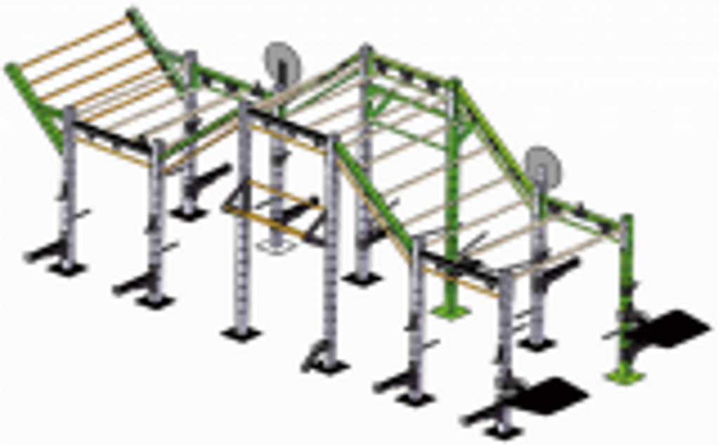 Infinité Estructura Profesional para Crossfit con Escalada IF-CF-C30