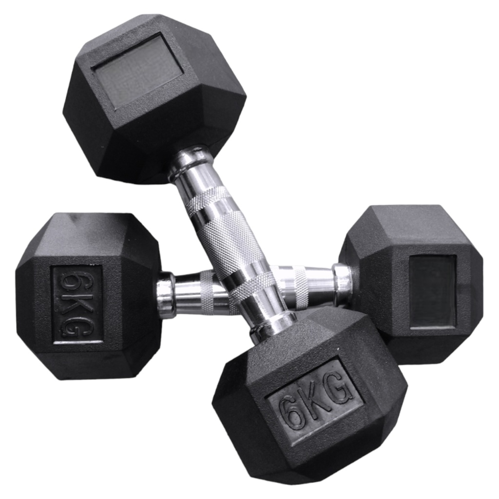 Infinité Mancuerna Hexagonal de 6 kg Linea Economica IF-LEHK6 (PAR)