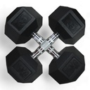 Infinité Par de Mancuerna Hexagonal Goma de alta Resistencia 15 Lb IF-LEHL15