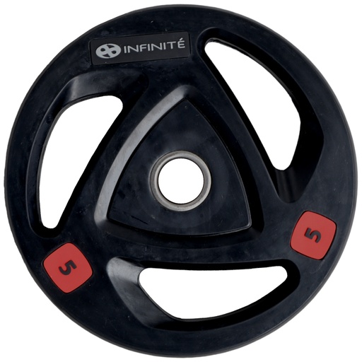 [IF-28/5K] Infinité Disco Estándar Profesional con forro de goma, diámetro interior 28 mm 5 Kg una pieza IF-28/5K