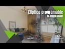 Sunny Fitness Elíptica electromagnética programable de longitud de zancada extra larga Smart Premium SF-E3889-SMART