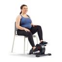 Sunny Health & Fitness Mini Bicicleta con Pedales de Ciclo Magnético Debajo del Escritorio SF-B0891SMART
