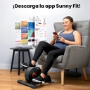 Sunny Health & Fitness Mini Bicicleta con Pedales de Ciclo Magnético Debajo del Escritorio SF-B0891SMART