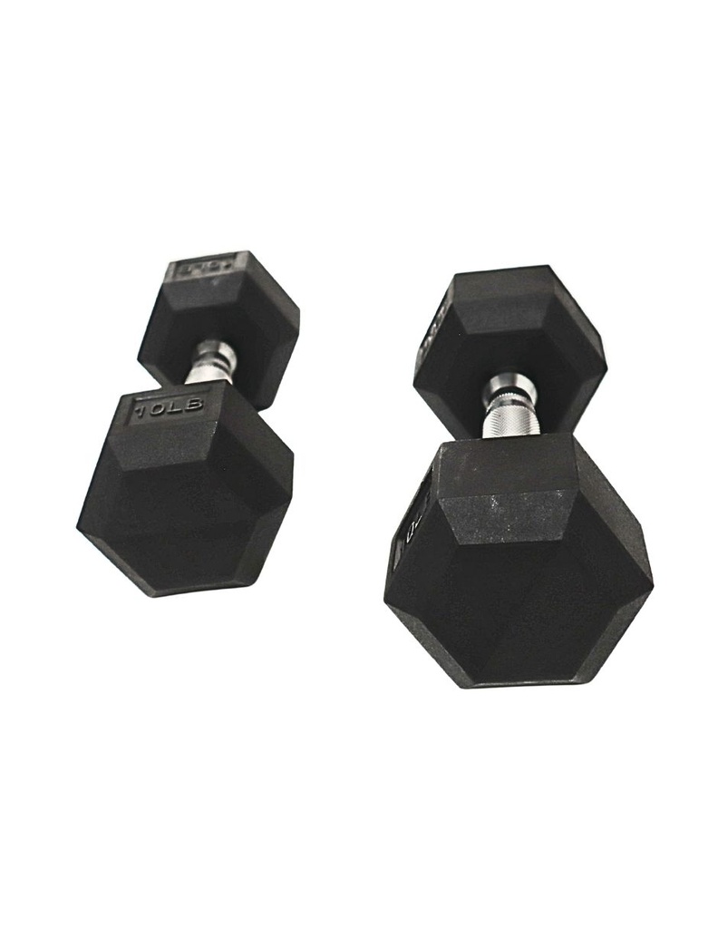 INFINITÉ Mancuerna Hexagonal De 10 Lb Línea Económica IF-LEHL10 (PAR)