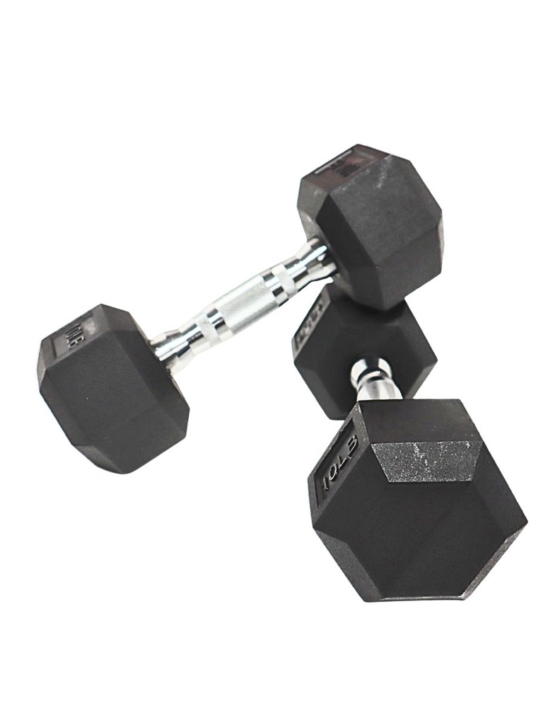 INFINITÉ Mancuerna Hexagonal De 10 Lb Línea Económica IF-LEHL10 (PAR)