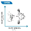 HOIST CLUB LINE ABDUCTOR/ADDUCTOR HF-CL-3800