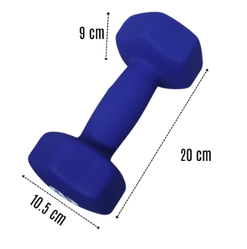 Infinité Par de Mancuernas de Neopreno 4kg IF-MN4