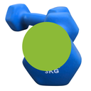 Infinité Par de Mancuernas de Neopreno 3kg IF-MN3