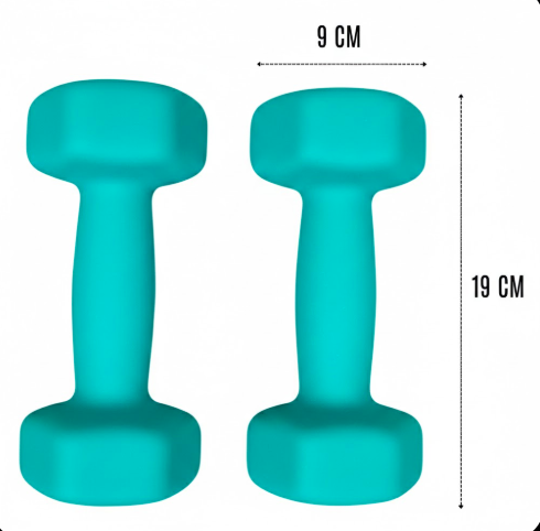 Infinité Par de Mancuernas de Neopreno 3kg IF-MN3-2