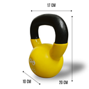 Infinité Pesa Rusa Kettlebell Cubierta de Vinil 6 Kg IF-K6