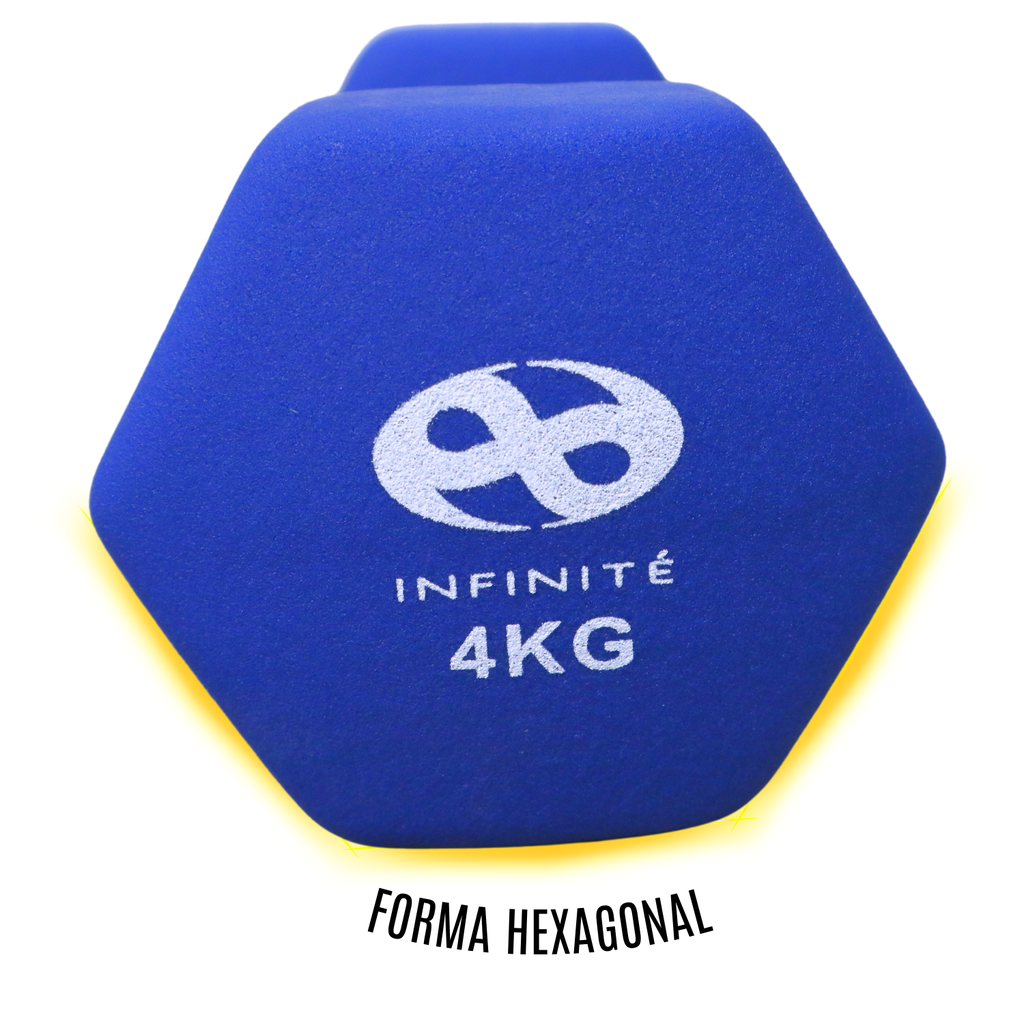 Infinité Par de Mancuernas de Neopreno 4kg IF-MN4