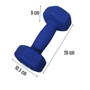 Infinité Par de Mancuernas de Neopreno 4kg IF-MN4