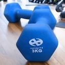 Infinité Par de Mancuernas de Neopreno 3kg IF-MN3