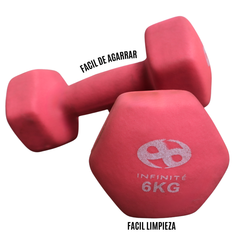 Infinité Par de Mancuernas de Neopreno 6kg IF-MN6