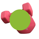 Infinité Par de Mancuernas de Neopreno 5kg IF-MN5