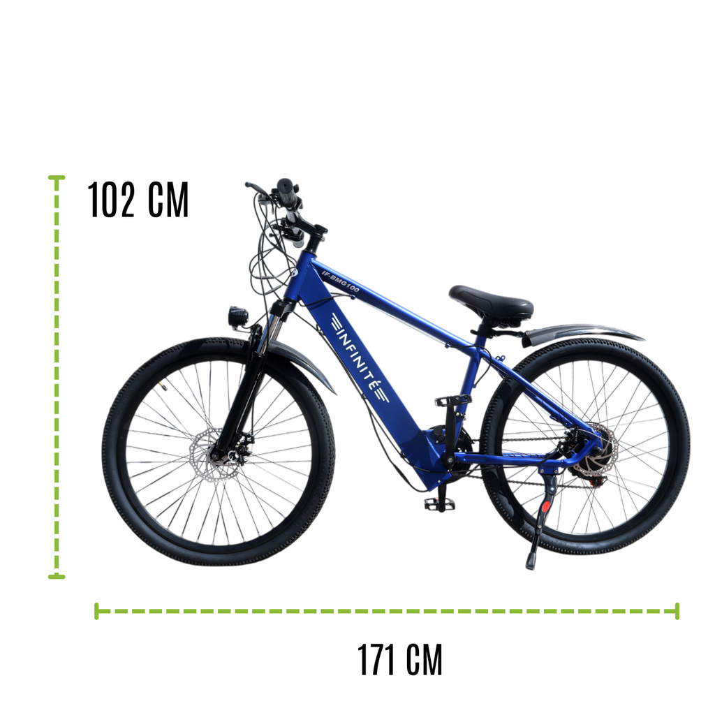 Infinité Bicicleta Eléctrica Profesional Rodada 26 IF-MBG100