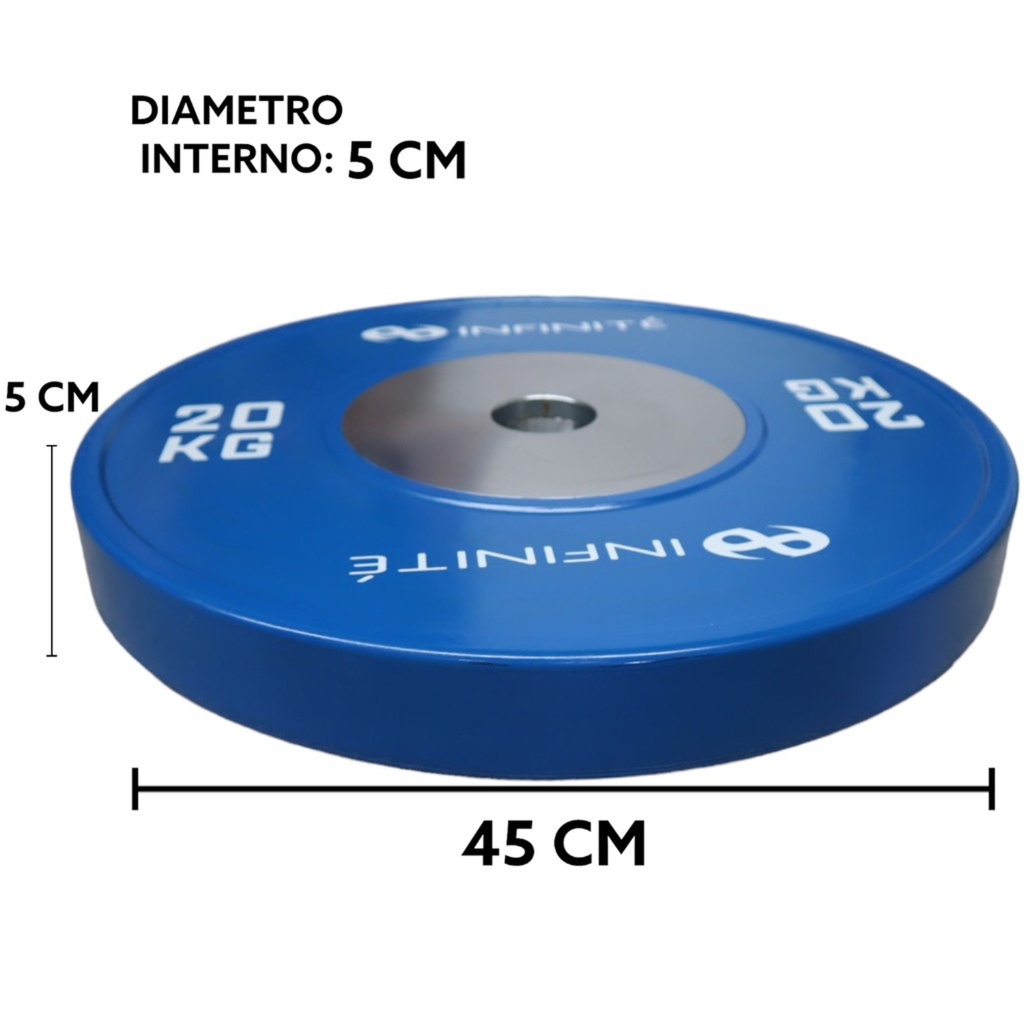 Infinité Bumper Profesional 20 KG / IF-BPC20