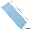 Infinité Tapete de Yoga Profesional Azul//Yoga Mat blue IF-TY7