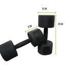 Infinité Mancuernas de uretano Lady Dumbell 10 Kg (Par)