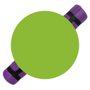 Infinité Tapete de Yoga Profesional Púrpura / Yoga Mat  Purple IF-TY3