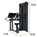 Inifnité Arm Curl IF-MAX106-O