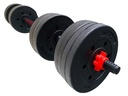 Infinité Set de mancuernas y barra ajustable a 20 kg / Dumbell Set IF-MA20K