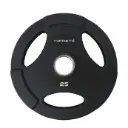 Infinité Disco Olimpico Profesional Forro de goma de alta resistencia 25 Lb IF-50/25LB