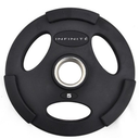 Infinité Disco Olimpico Profesional Forro de goma de alta resistencia 5 Lb IF-50/5LB