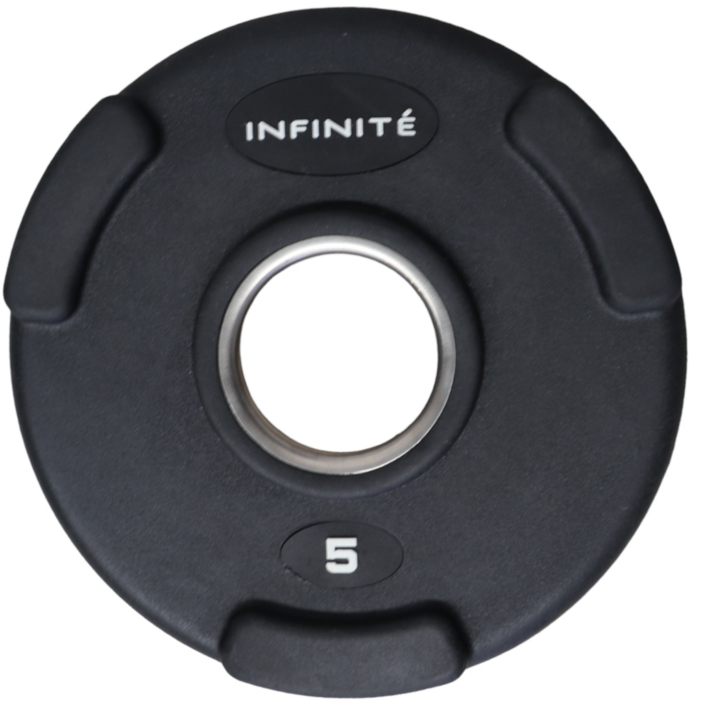 Infinité Disco Olimpico Profesional Forro de goma de alta resistencia 5 Kg IF-50/5K