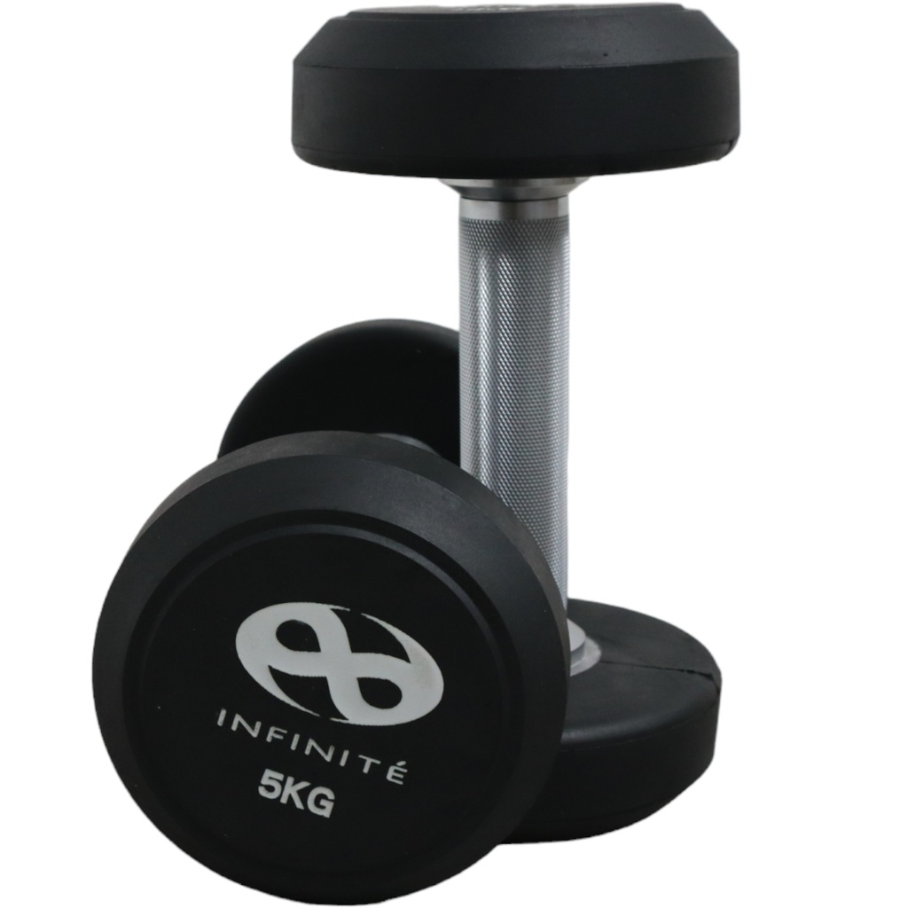 Infinité Par de Mancuernas Redonda 5 KG // Infinité pair Dumbbell Round 5 kg IF-MR5