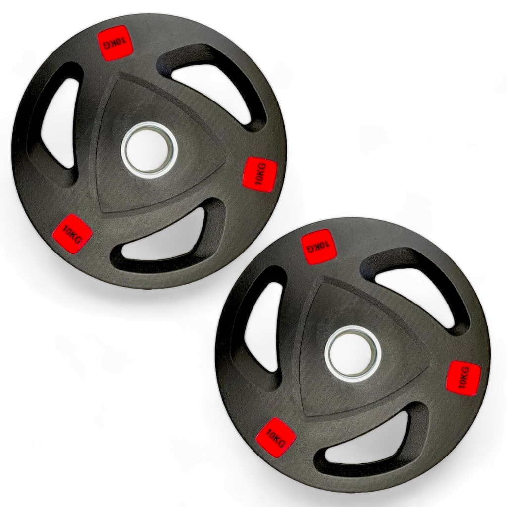 Par Discos Olímpicos de 10 Kg Linea Económica IF-LE50/10
