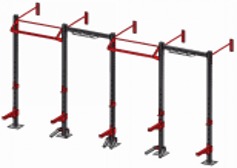 Infinité Rack con barras para pared/Barras para Calistenia/Wall Training Rack IF-C50