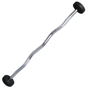 Infinité Barbell EZ Curl/Barra Curva/Barra Z peso integrado 10 Kg Línea económica IF-LEBC10