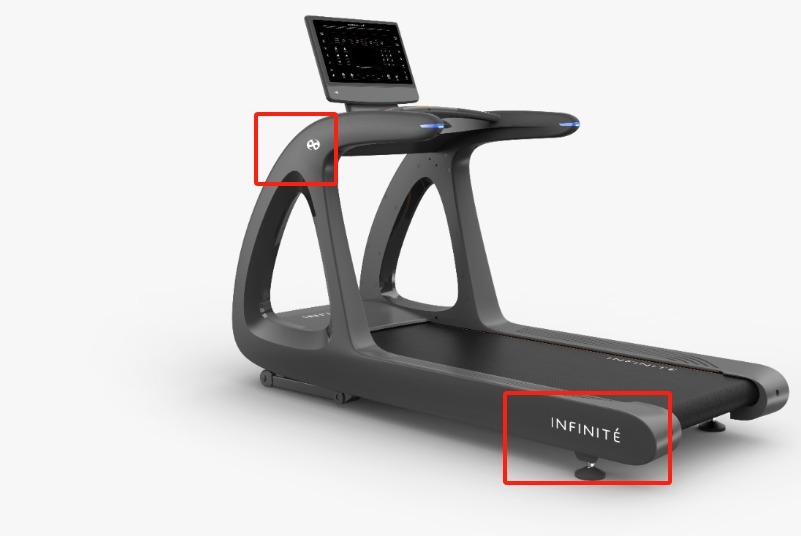 Infinite Caminadora Profesional Display LCD uso Comercial 24 KPH 4.5 HP IF-CMC580-AI3
