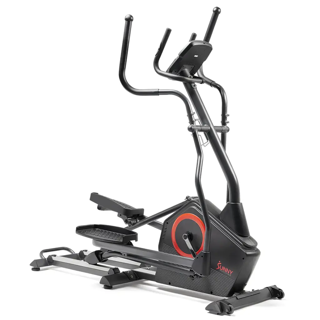 Sunny Fitness Elíptica electromagnética programable de longitud de zancada extra larga Smart Premium SF-E3889-SMART