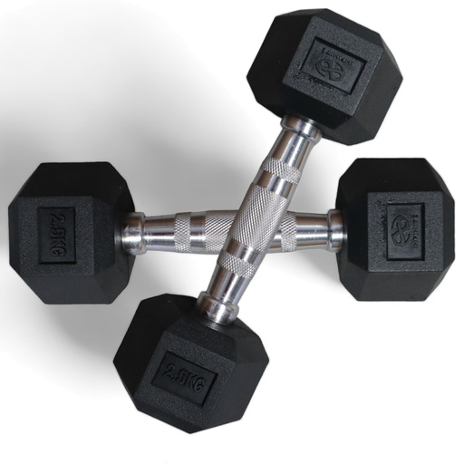[IF-HK2.5] Infinité Par de Mancuernas Hexagonales 2.5 KG IF-HK2.5