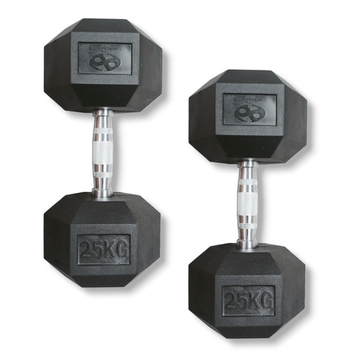 [IF-HK25] Infinité Par de Mancuernas Hexagonales 25 Kg IF-HK25