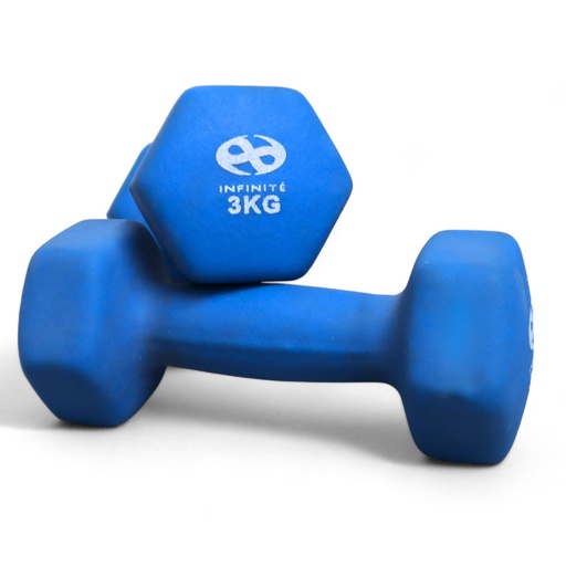 [IF-MN3] Infinité Par de Mancuernas de Neopreno 3kg IF-MN3