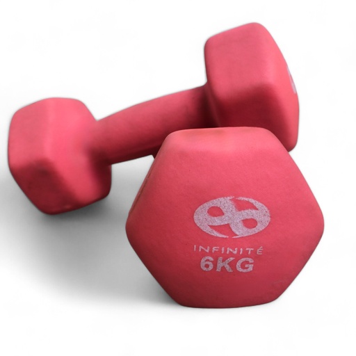 [IF-MN6] Infinité Par de Mancuernas de Neopreno 6kg IF-MN6