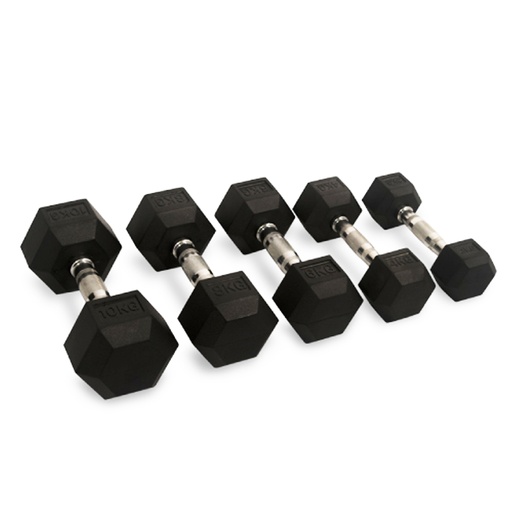 [IF-LOTE-HK10] Infinité Lote de mancuernas Hexagonales de 1 a 10 kg (10 pares ) IF-LOTE-HK10
