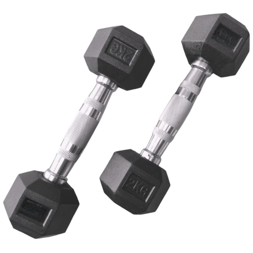 [IF-LEHK2] Infinité Mancuerna Hexagonal De 2Kg Linea Economica IF-LEHK2 (PAR)