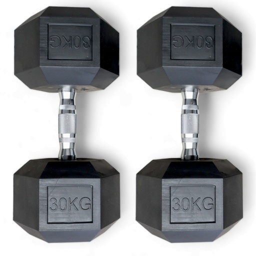 [IF-LEHK30] Infinité Mancuerna Hexagonal de 30 kg Linea Economica IF-LEHK30 (PAR)