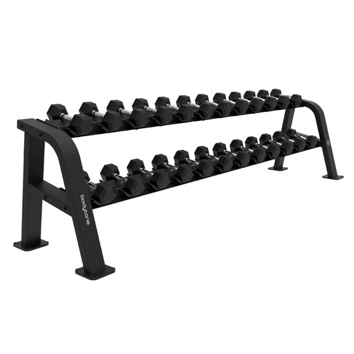 [BT-FR12H] Forza Rack para 12 pares de mancuernas Hexagonales/Dumbell rack BT-FR12H