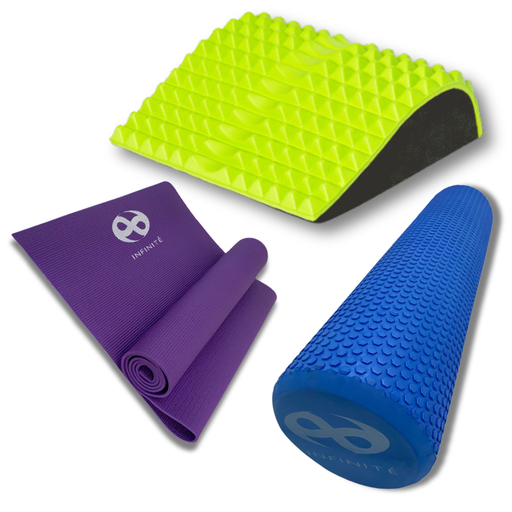 [IF-KIT-YOGA] Kit Yoga Rodillo + Cojin + Tapete IF-KIT-YOGA