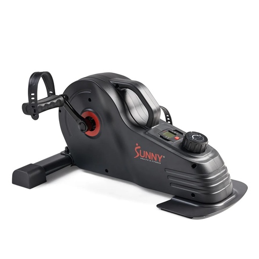 [SF-B0891SMART] Sunny Health & Fitness Mini Bicicleta con Pedales de Ciclo Magnético Debajo del Escritorio SF-B0891SMART